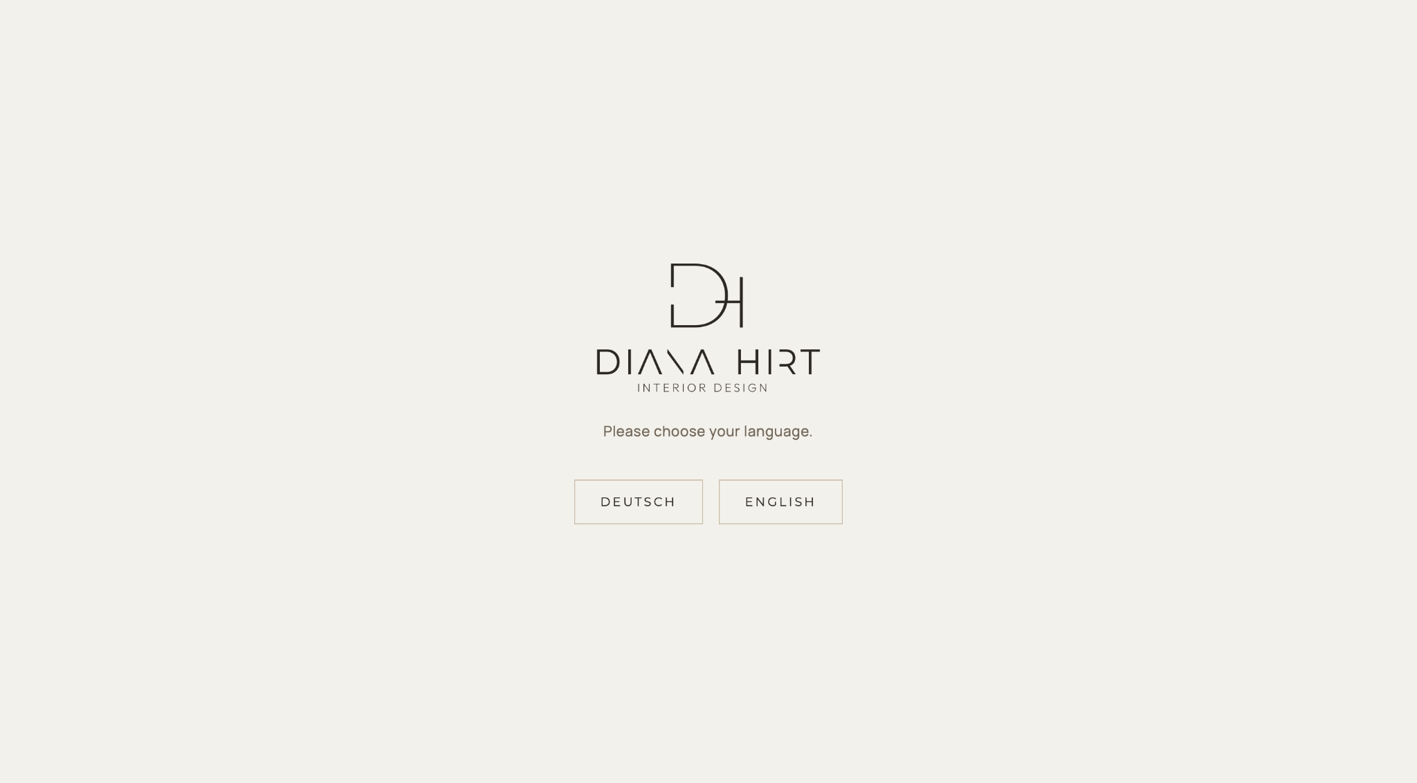 Diana Hirt · Sprachauswahl