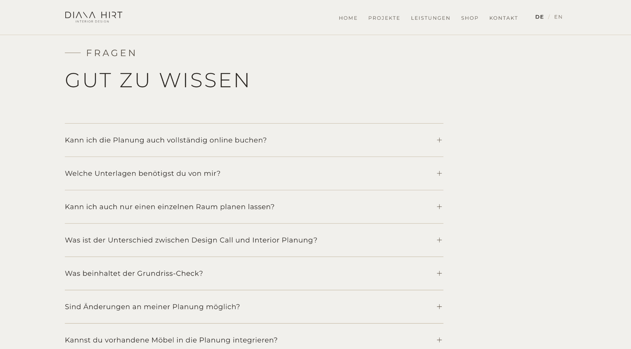 Diana Hirt · Fragen